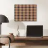 Plaid - Patroon - Vierkant - Bruin PET vilt klein 837 -sfeer5