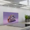 Edelstenen - Glitters - Paars - Kleurrijk keuken achterwand spatscherm klein -3d_schuin