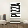 Pizza - Japandi - Decoratie - Vintage aluminium wit klein -sfeer1