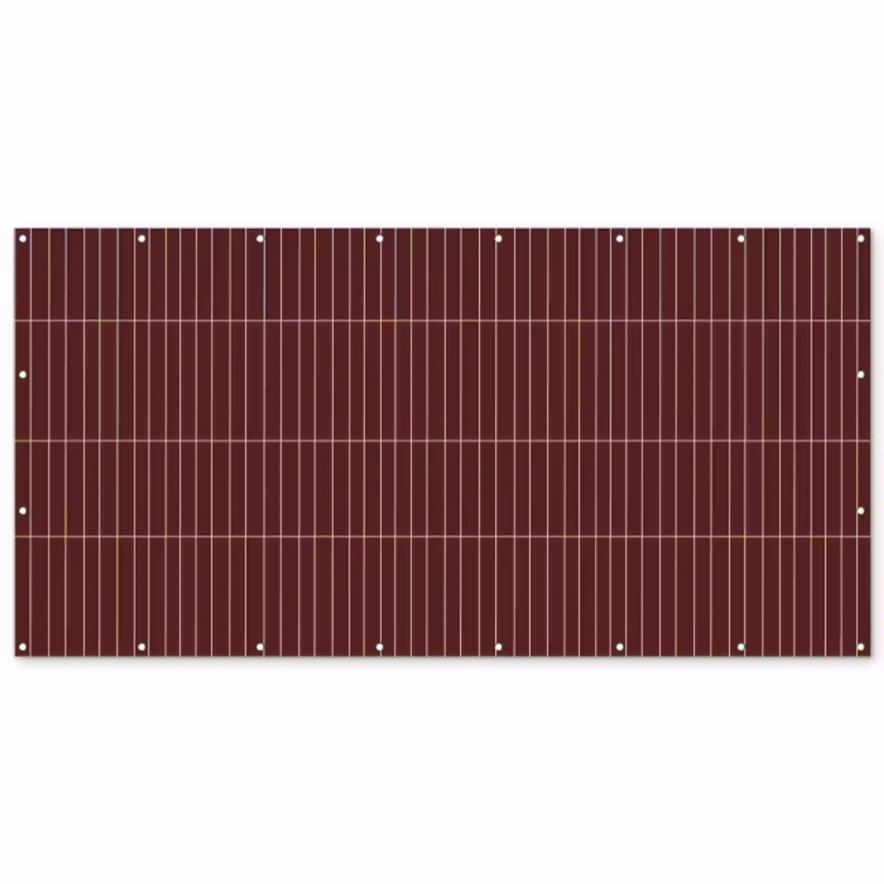 Lijnen - Patroon - Bordeaux Balkonbeschermer Duitsland klein 596 -zz_3d