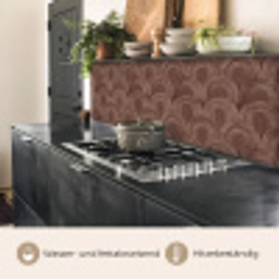 Ritmisch - Effect - Bruin keuken achterwand 2 middel 871 -usp_DE