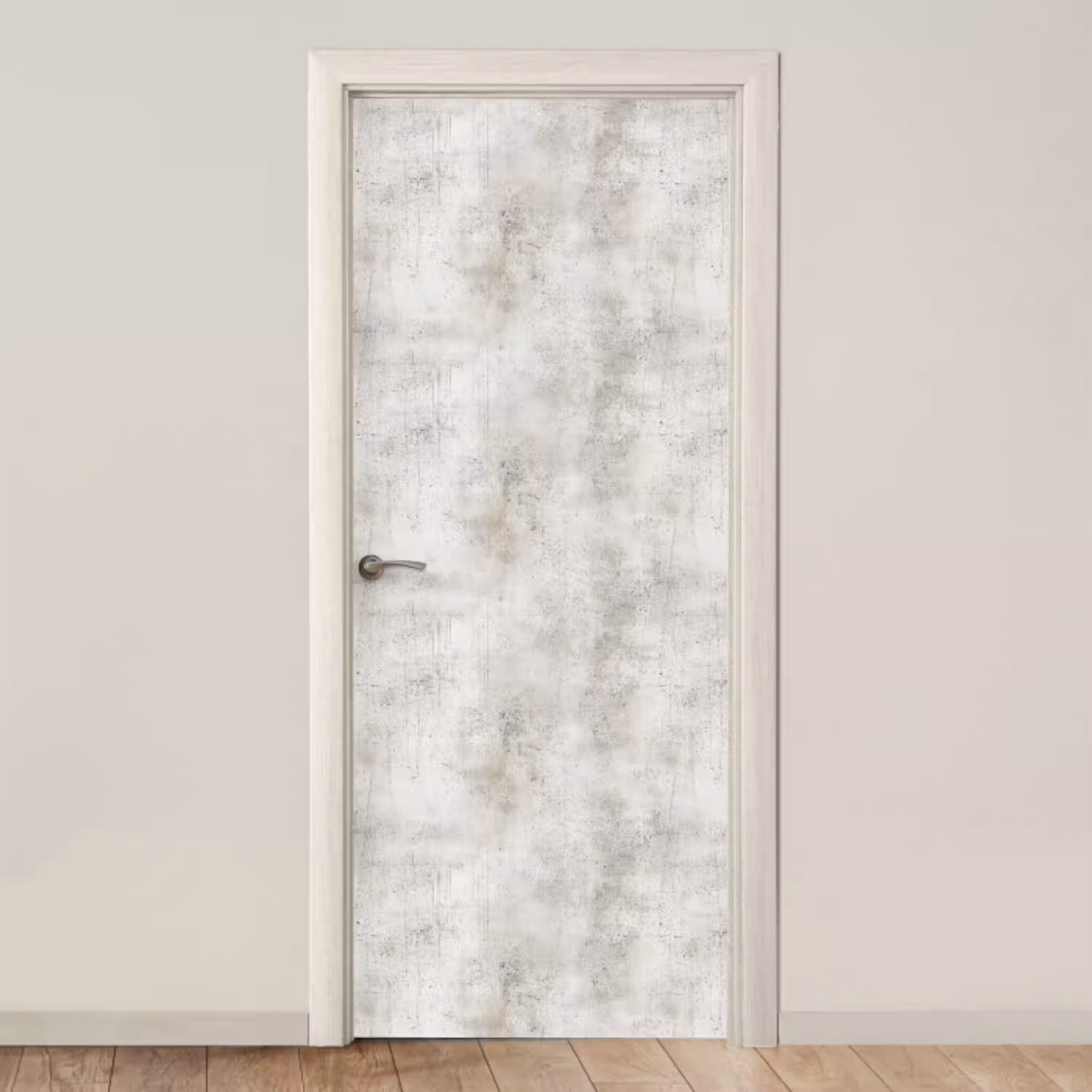 Grijs - Beton - Verweerd deurposter klein 289 -3d_beige
