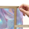 Golvend - Pasteltinten - Glanzend - Stof Light Box met batterij (Wandlamp) middel -USP_websiteprintNL