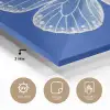 Vlinder - Wit - Getekend - Stippen plexiglas 5mm klein -sfeer2