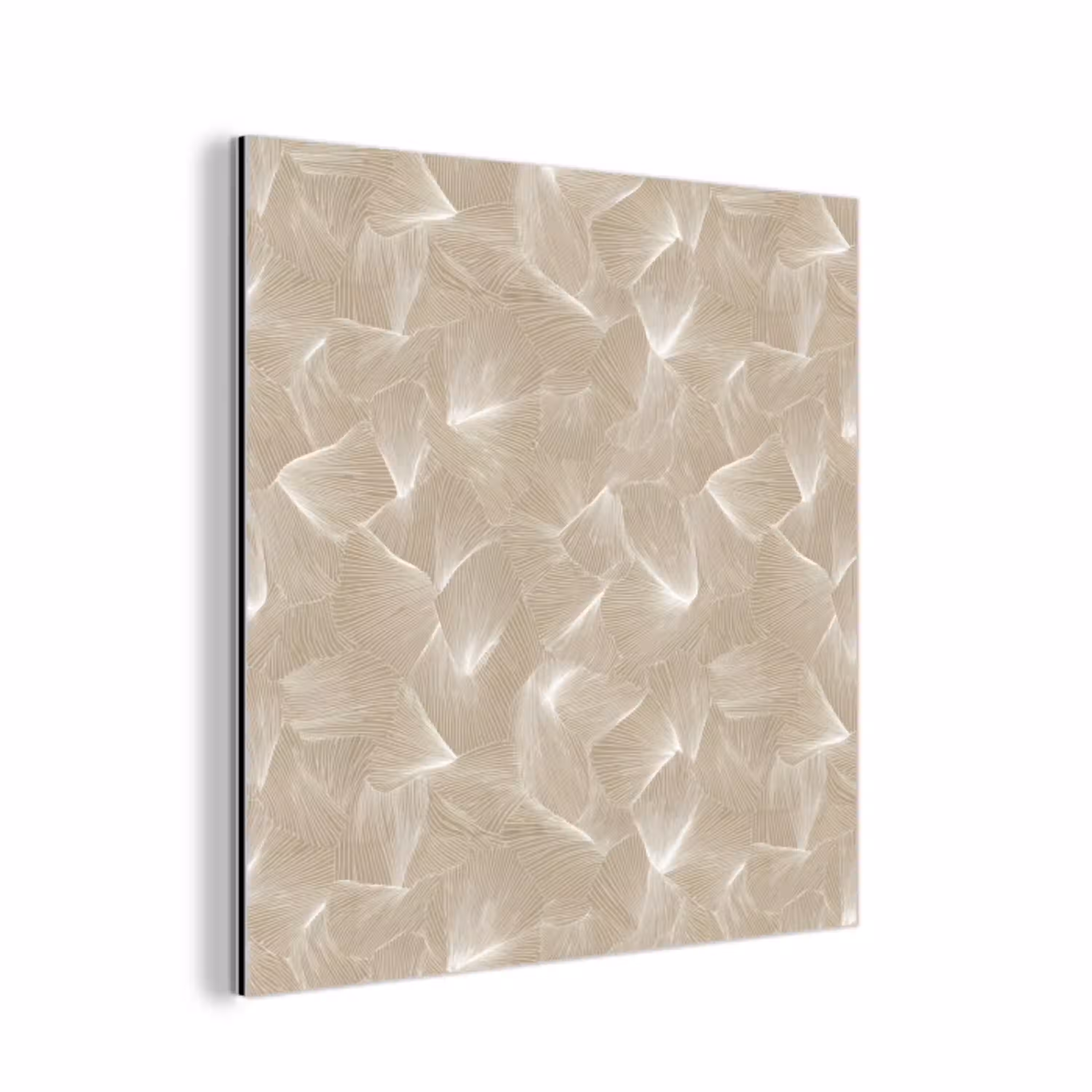 Organisch - Textuur - Beige aluminium wit klein 46 -3d