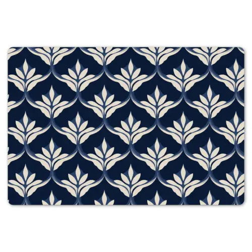 Modern - Ontwerp - Blauw Placemat vinyl groot 368 -zzsfeer1_Kitchenyeah-website