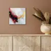 Rood - Abstract - Goud - Modern aluminium wit klein -sfeer4