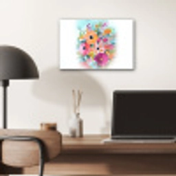 Bloemen - Kleuren - Boeket - Natuur aluminium wit klein -sfeer5