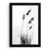 Minimalistisch - Stelen - Wit fotolijst zwart zonder passe partout klein -3d