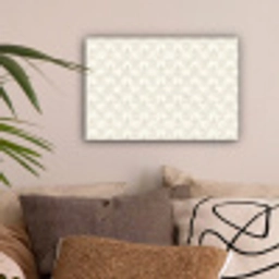 Patroon - Bloemen - Beige canvas 2cm klein 34 -sfeer1