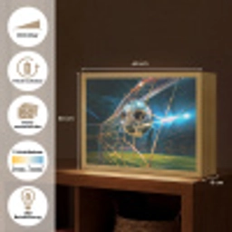 Voetbal - Goal - Sport - Jongens Light Box met batterij (Wandlamp) middel -USP_websiteoverzichtDE