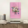 Bloemen - Quote - Kaartje - Kleurrijk plexiglas 5mm klein -sfeer1