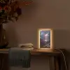 Bliksem - Wolken - Canyon Light Box met kabel (Tafellamp) klein -sfeer4