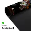 Hout - Vaas - Kleuren - Bloemen Muismat XXL klein -sfeer2