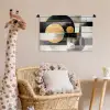 Abstract - Goud - Zilver - Vormen - Aesthetic - Modern Wandkleed katoen klein -wsfeer5_kind