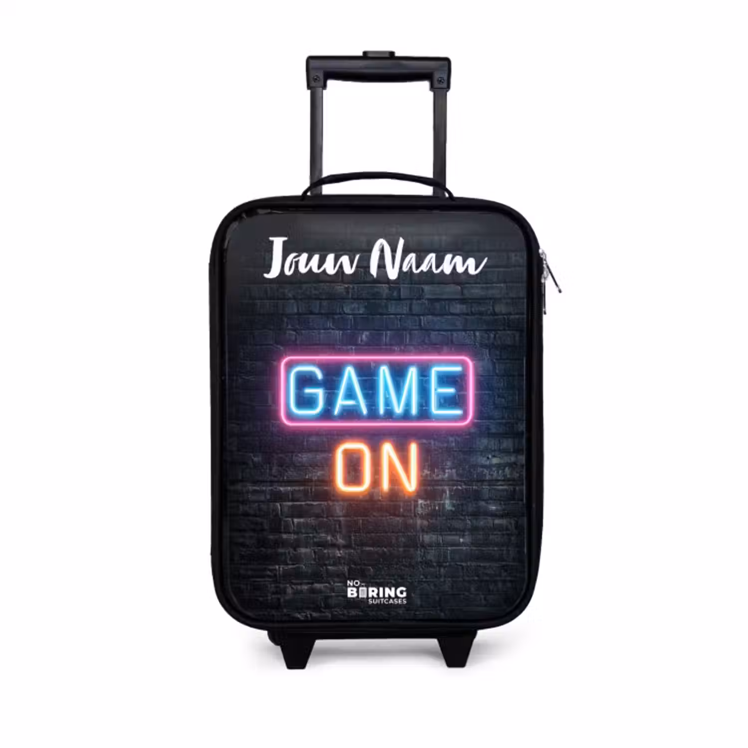 Kinderkoffer met naam - Game - Neon - Muur
