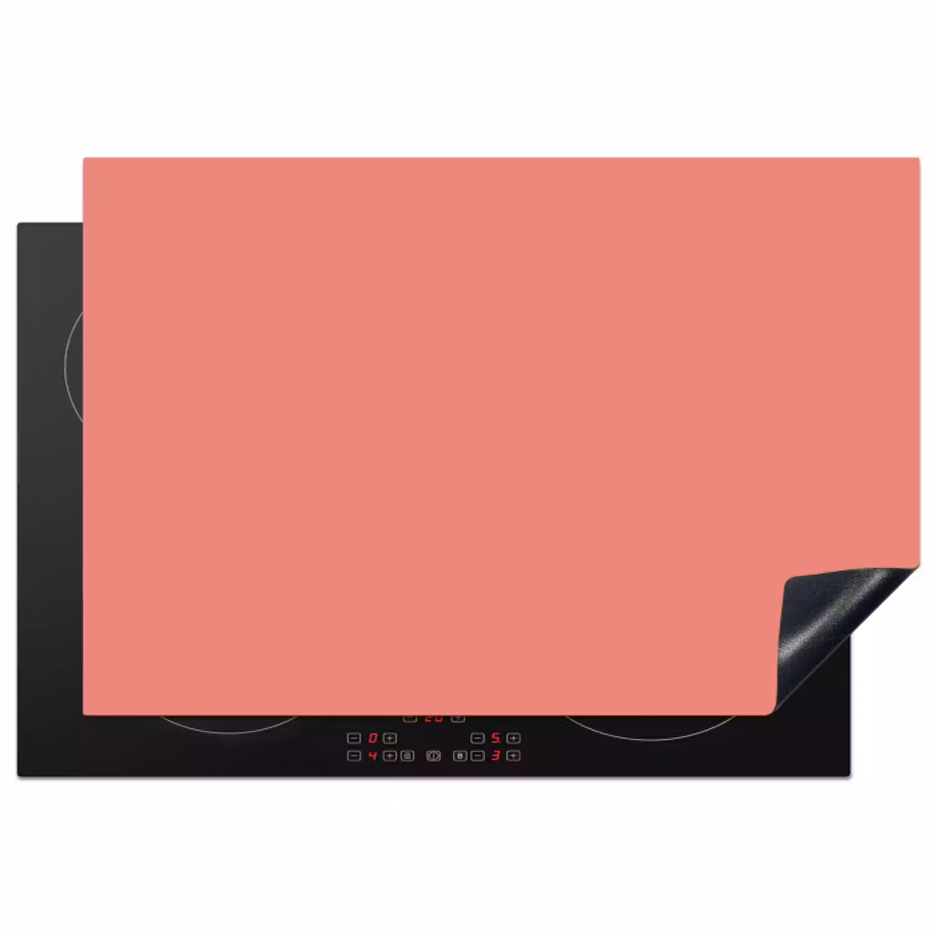 Coral - Reef - Rood Inductie beschermer vinyl 3mm klein 276 -3d