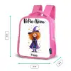 Sterrenmagie met krullen Kinderrugzak - Roze middel -productfoto_formaten