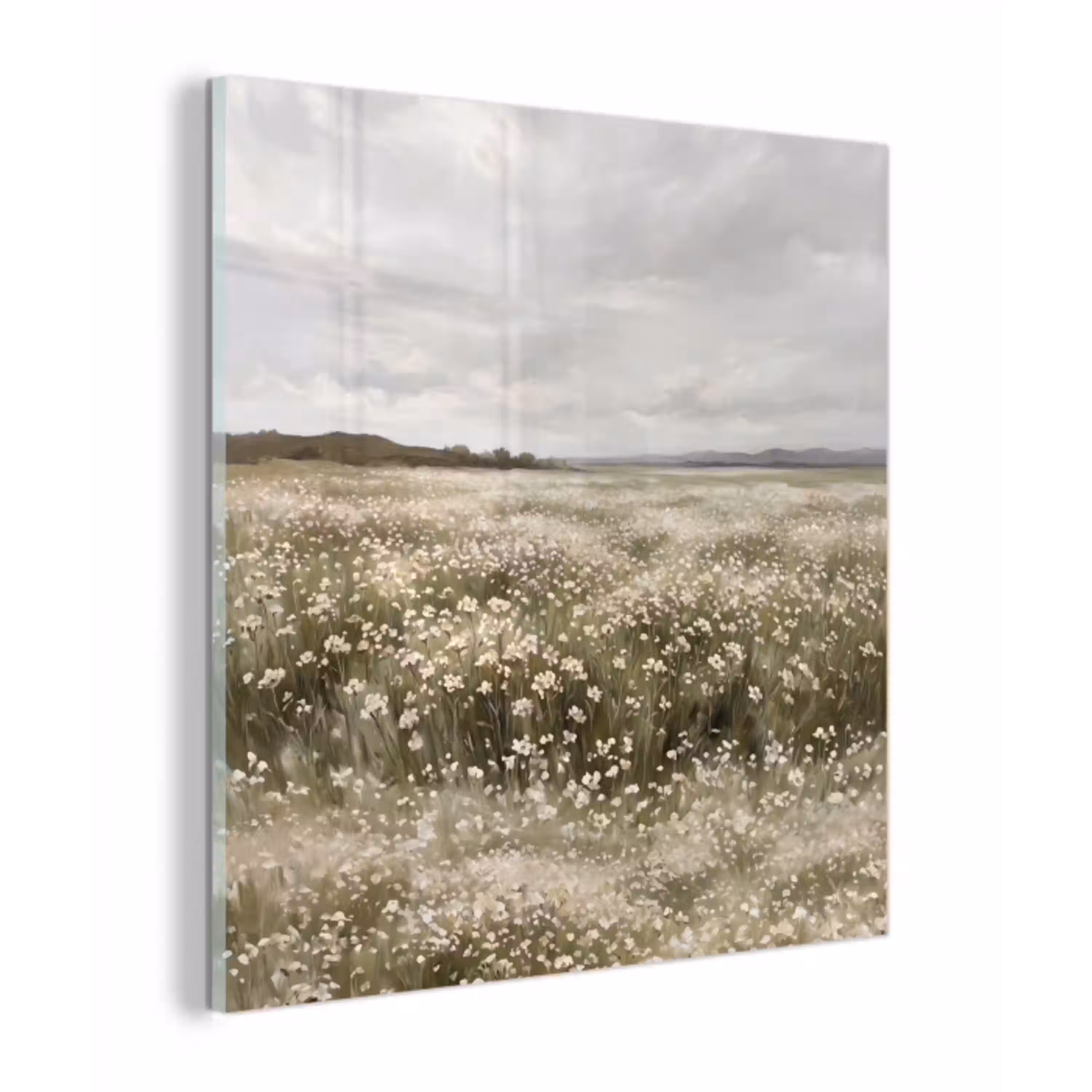 Illustratie - Landschap - Wit plexiglas 5mm klein -z3d