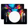 Regenboogkleuren - Vleugels - Magisch Placemat vinyl groot -zzsfeer2_Kitchenyeah-website