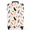 Boho - Verenpatroon NBS - Handbagage koffer - Kinderen Unisex middel -productfoto_recht