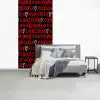Zwart - Rood - Contrast - Liefde fotobehang vinyl groot 64 -slaapkamer