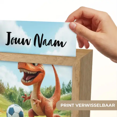Voetbal - Dino - Sport Light Box met kabel (Kinderlampje) klein -USP_websiteprintNL