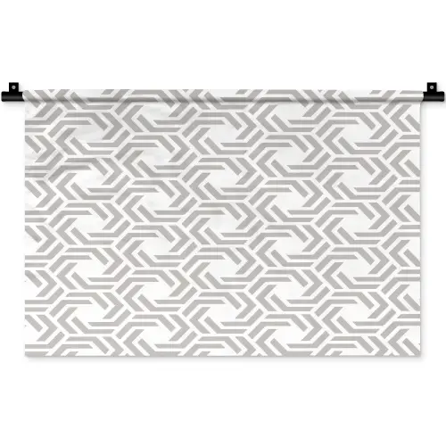 Grafisch - Patroon - Modern Wandkleed katoen klein 269 -zz3d