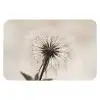 Paardenbloem - Minimalistisch - Wit WCmat klein -3d