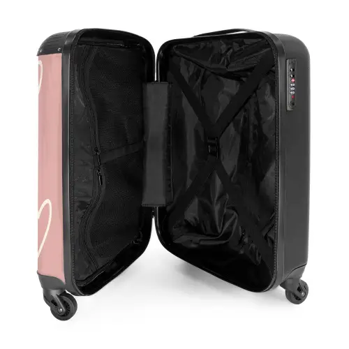 39 NBS - Handbagage koffer - Unisex middel -binnenkant