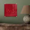 Minimalistisch - Lijnillustratie - Rood plexiglas 5mm klein -sfeer3