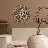 Licht - Stenen - Rust Wandcirkel kunststof plaat 5mm dik klein 188 -sfeer1