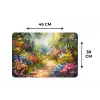 Natuur - Landschap - Bloemen - Kleurrijk Placemat vinyl groot -specs