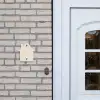 Effen - Beige - Sierlijk Naambord Huisje klein -sfeer1