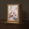 Bloesems - Meeldraden - Geel - Wazig Light Box met kabel (Tafellamp) klein -z3d_website