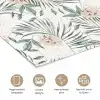 Bohemian - Bloemen - Bladeren - Jungle - Tropical poster papier klein -closeup_NL
