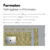 Abstract - Marmer - Groen Muismat XXL klein 681 -sfeer5
