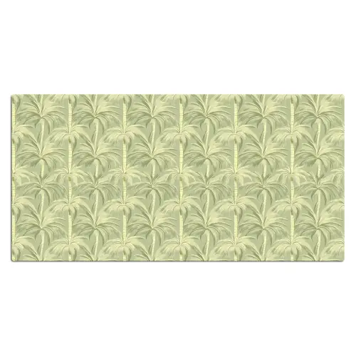 Palmwoud - Tropisch - Groen Muismat XXL klein 681 -3d_leeg