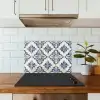 Tegels - Spaans - Patronen - Keramiek keuken achterwand spatscherm klein -sfeer2