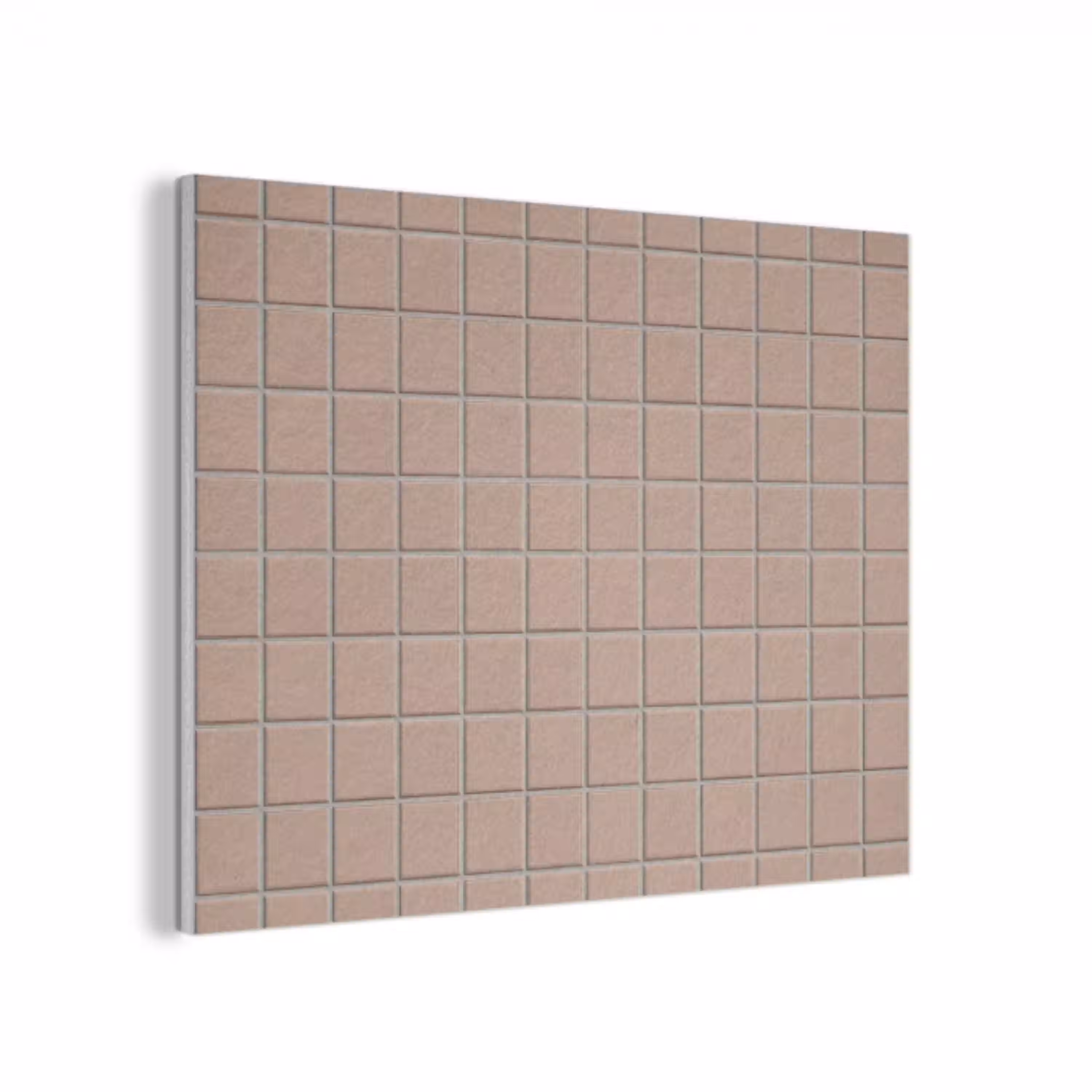 Patroon - Tegel - Oudroze PET vilt klein 837 -3d