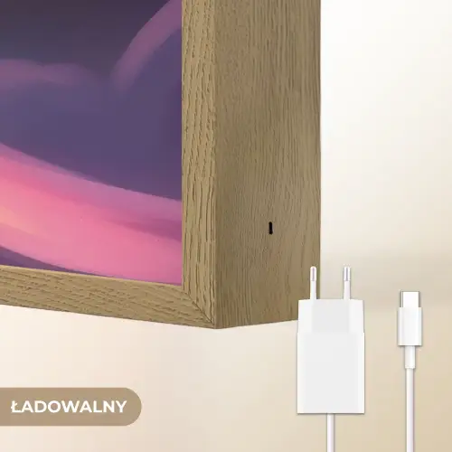 Ster - Gezichtje - Lichtgevend Light Box met batterij (Wandlamp kind) middel -USP_websiteoplaadbaarNL