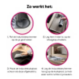 Bos - Winter - Sneeuw - Pad - Natuur Inductie beschermer vinyl 3mm klein -wsfeer9_website