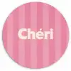 Gestreept - Roze - Chéri Wandcirkel plexiglas klein -3d