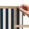 Verticale strepen - Blauw - Crème Light Box met batterij (Wandlamp) middel 907 -USP_websiteprintNL