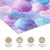 Schelpen - Paars - Blauw - Patroon poster papier klein -closeup_NL