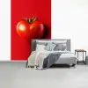 Tomaat - Rood - Hart fotobehang vinyl groot -slaapkamer