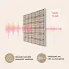 Plaid - Patroon - Beige - Zwart PET vilt klein 837 -USP_NL