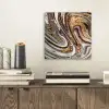 Marmerlook - Goud - Glitter - Luxe - Marmer - Wit aluminium wit klein -sfeer1