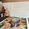 Ernst Haeckel - Anemoon - Retro - Natuur - Planten - Zee Inductie beschermer vinyl 3mm middel -sfeer3