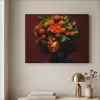 Vrouw - lychee - exotisch Textielframe - compleet frame klein -sfeer2